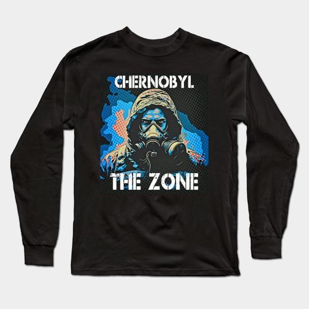 Chernobyl The Zone Long Sleeve T-Shirt by BarrySullivan